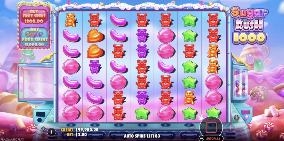 Sugar Rush 1000 Slot