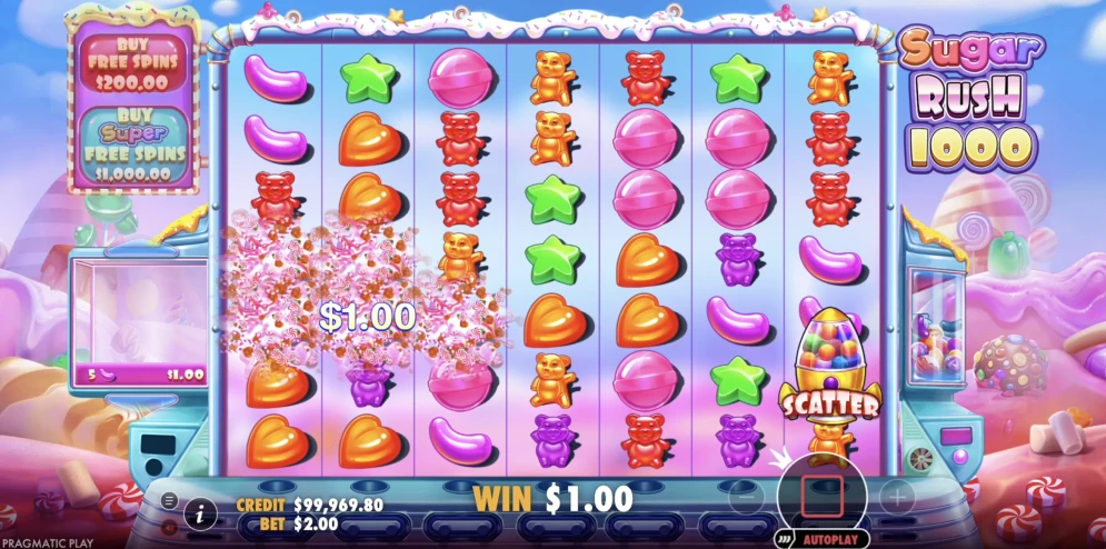 Sugar Rush 1000