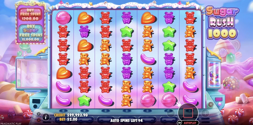 Sugar Rush 1000 Slot